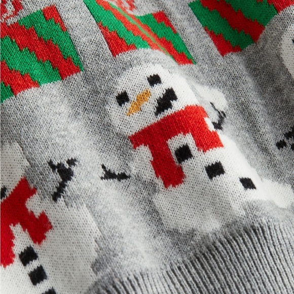 H&M kids jacquered knit Christmas sweater - Picture 2 of 4